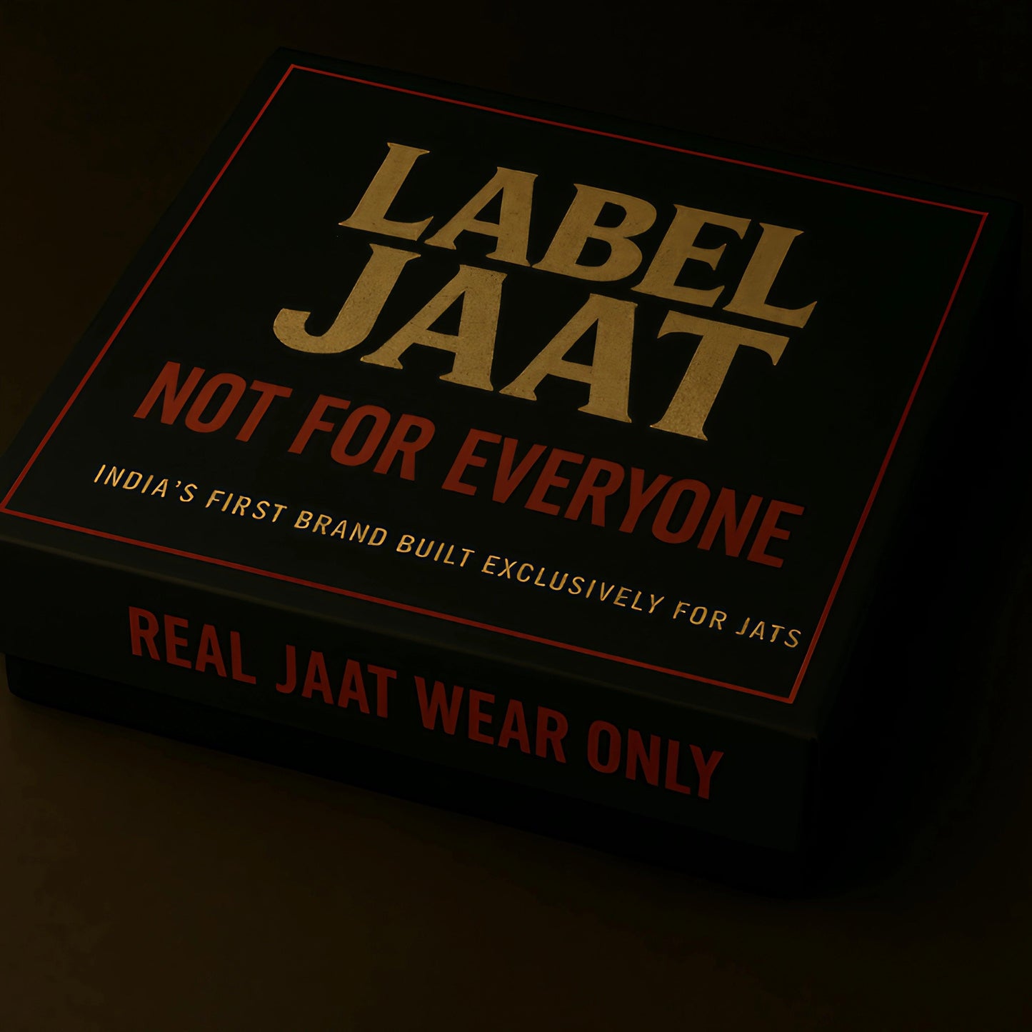 BORN BADMASH RAISED JAAT – Oversized T-Shirt | Label Jaat Drop 1 - Label Jaat